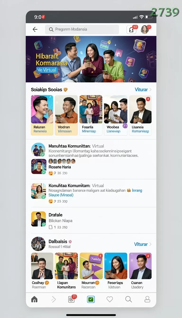Cuplikan layar HARAPJP — menu navigasi