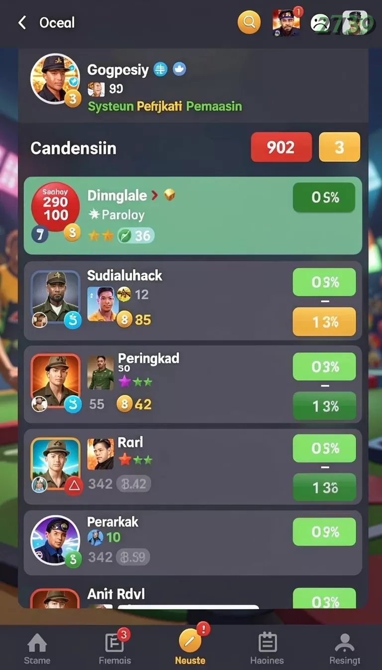 Cuplikan layar GARUDA999 — halaman utama