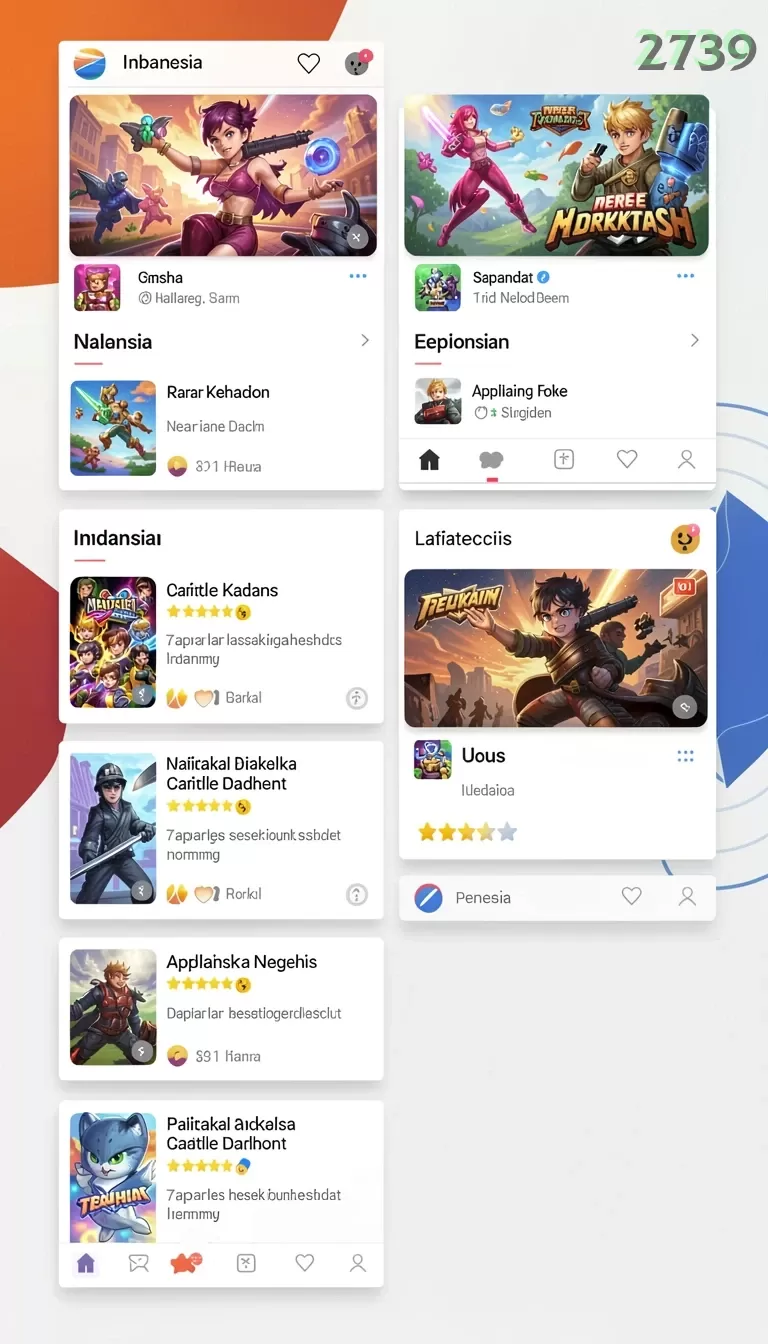 Cuplikan layar LUCKYRP — menu navigasi