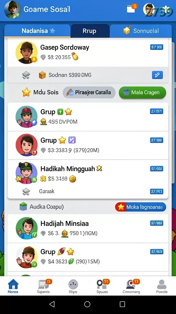 Cuplikan layar HAPPYBET188 — halaman utama