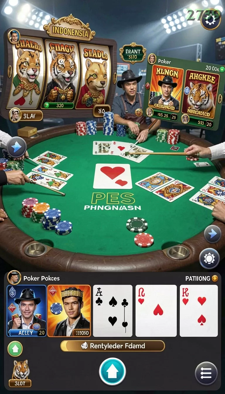 Cuplikan layar LUCKYRP — halaman utama